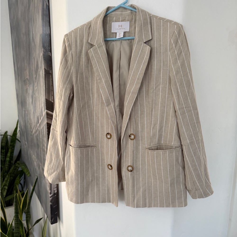 Halston blazer L